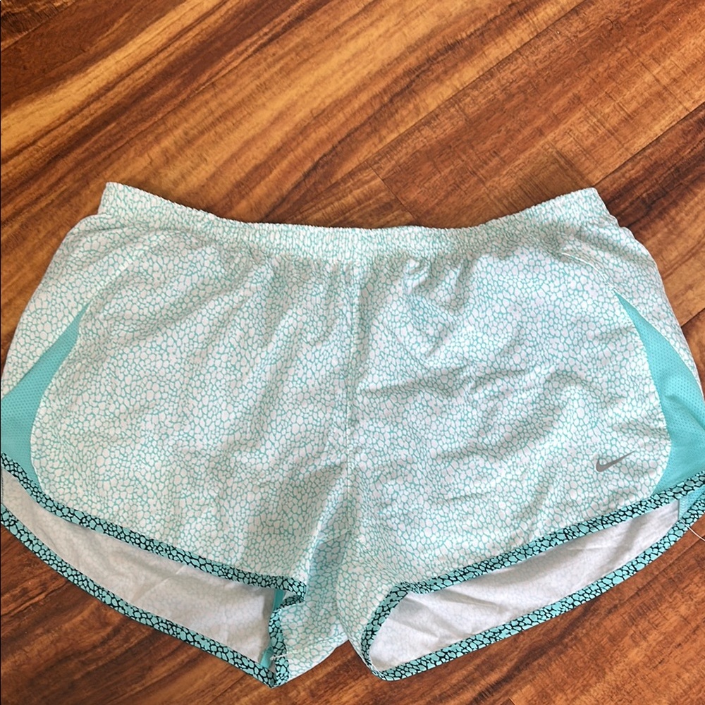 Nike Women's Aqua Athletic Shorts size large